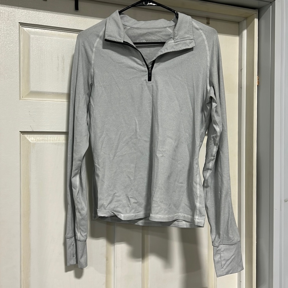 Zyia Active Pearl Premium 1/4 Zip Size Medium